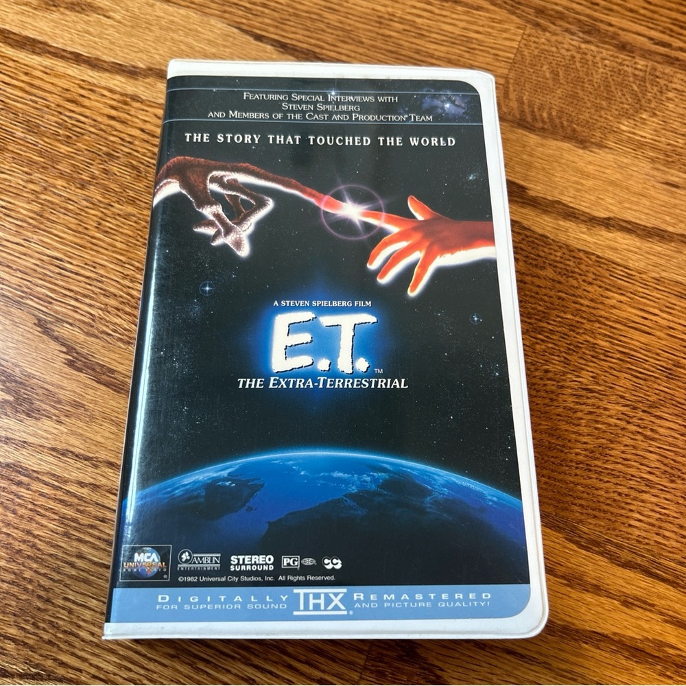 E.T. The Extraterrestrial VHS